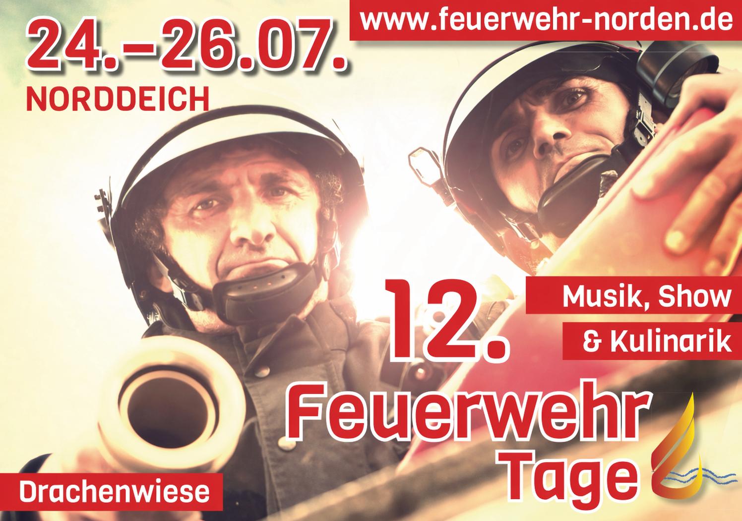 Norddeicher Feuerwehrtage Plakat